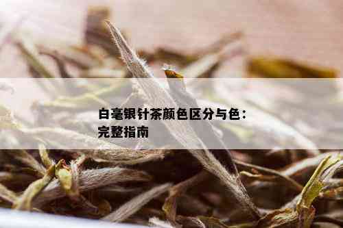 白毫银针茶颜色区分与色：完整指南