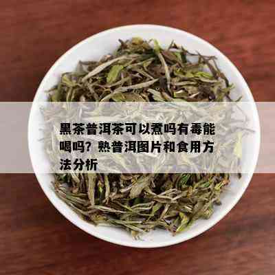 黑茶普洱茶可以煮吗有能喝吗？熟普洱图片和食用方法分析