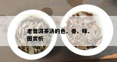 老普洱茶汤的色、香、味、图赏析