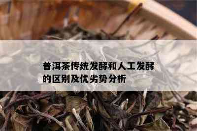 普洱茶传统发酵和人工发酵的区别及优劣势分析