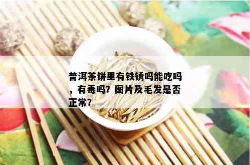 普洱茶饼里有铁锈吗能吃吗，有吗？图片及毛发是否正常？