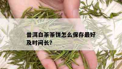 普洱白茶茶饼怎么保存更好及时间长？