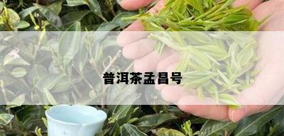 普洱茶孟昌号