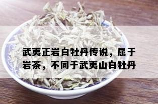 武夷正岩白牡丹传说，属于岩茶，不同于武夷山白牡丹