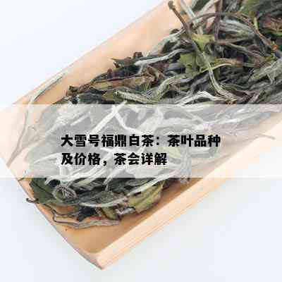 大雪号福鼎白茶：茶叶品种及价格，茶会详解