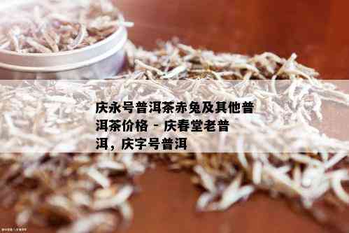 庆永号普洱茶赤兔及其他普洱茶价格 - 庆春堂老普洱，庆字号普洱