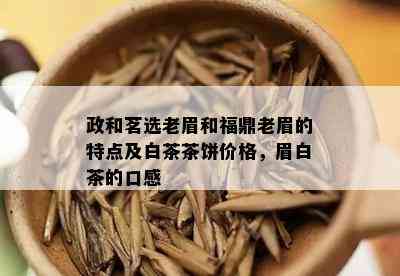 政和茗选老眉和福鼎老眉的特点及白茶茶饼价格，眉白茶的口感