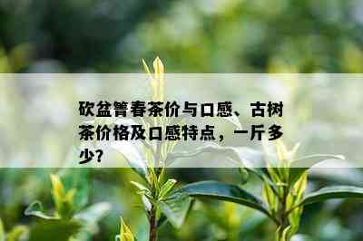 砍盆箐春茶价与口感、古树茶价格及口感特点，一斤多少？