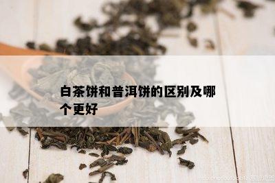 白茶饼和普洱饼的区别及哪个更好