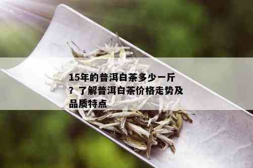 15年的普洱白茶多少一斤？了解普洱白茶价格走势及品质特点