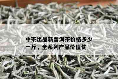 中茶出品新普洱茶价格多少一斤，全系列产品价值优