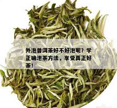 外泡普洱茶好不好泡呢？学正确泡茶方法，享受真正好茶！