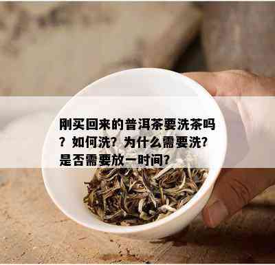 刚买回来的普洱茶要洗茶吗？如何洗？为什么需要洗？是否需要放一时间？