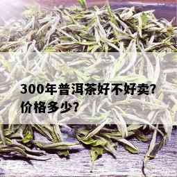 300年普洱茶好不好卖？价格多少？