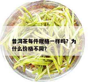 普洱茶每件规格一样吗？为什么价格不同？