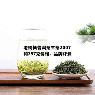 老树仙普洱茶生茶2007和357克价格，品牌评测