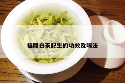 福鼎白茶配生的功效及喝法