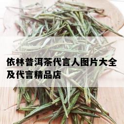 依林普洱茶代言人图片大全及代言精品店