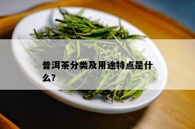 普洱茶分类及用途特点是什么？