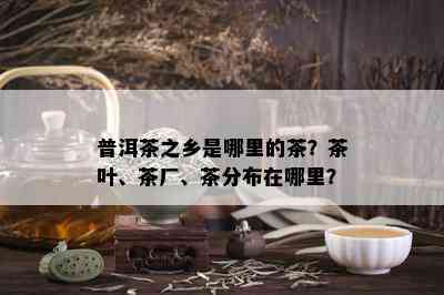 普洱茶之乡是哪里的茶？茶叶、茶厂、茶分布在哪里？