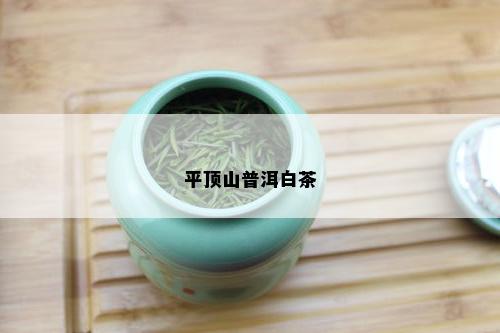 平顶山普洱白茶