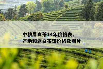 中粮眉白茶14年价格表、产地和老白茶饼价格及图片