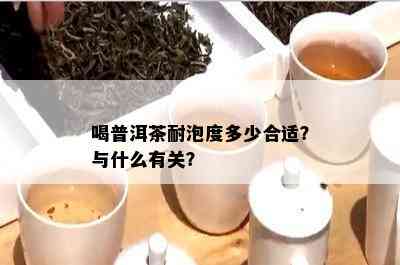 喝普洱茶耐泡度多少合适？与什么有关？