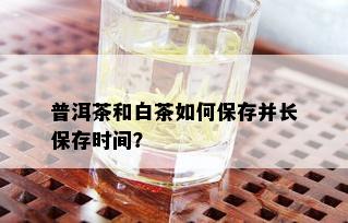 普洱茶和白茶如何保存并长保存时间？