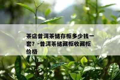 茶店普洱茶储存柜多少钱一套？-普洱茶储藏柜收藏柜价格