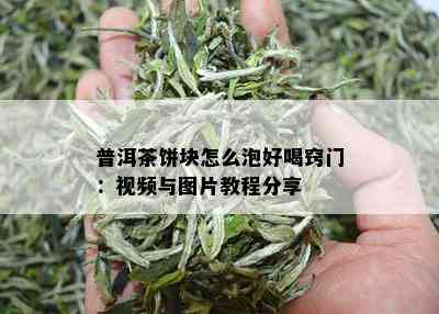 普洱茶饼块怎么泡好喝窍门：视频与图片教程分享