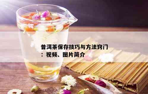 普洱茶保存技巧与方法窍门：视频、图片简介