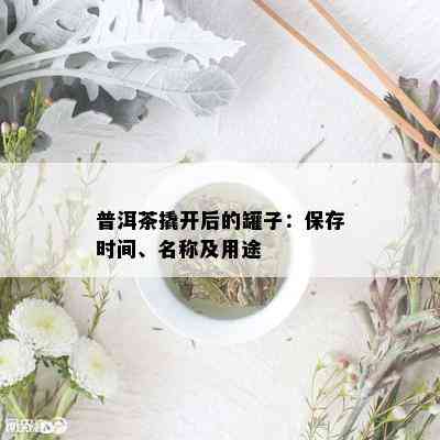 普洱茶撬开后的罐子：保存时间、名称及用途