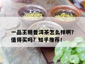 一品王朝普洱茶怎么样啊？值得买吗？知乎推荐！