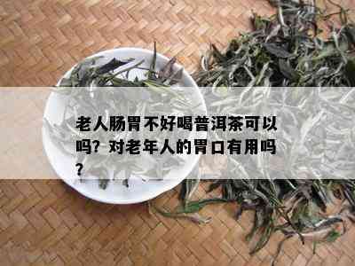 老人肠胃不好喝普洱茶可以吗？对老年人的胃口有用吗？