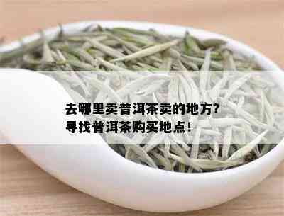 去哪里卖普洱茶卖的地方？寻找普洱茶购买地点！