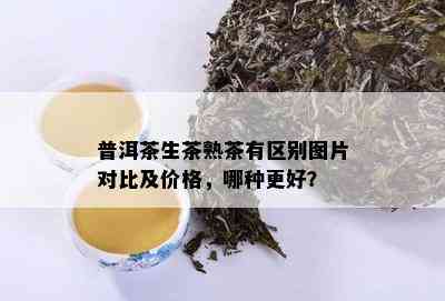 普洱茶生茶熟茶有区别图片对比及价格，哪种更好？