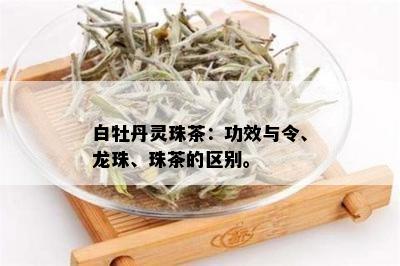 白牡丹灵珠茶：功效与令、龙珠、珠茶的区别。