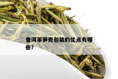 普洱茶笋壳包装的优点有哪些？