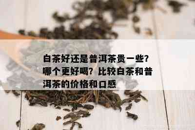 白茶好还是普洱茶贵一些？哪个更好喝？比较白茶和普洱茶的价格和口感