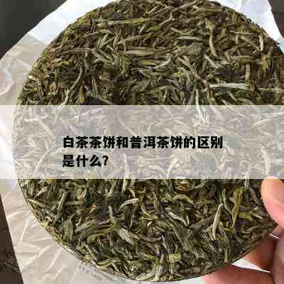 白茶茶饼和普洱茶饼的区别是什么？