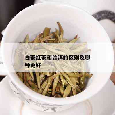 白茶红茶和普洱的区别及哪种更好