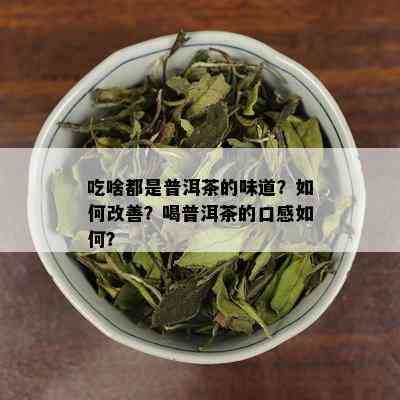 吃啥都是普洱茶的味道？如何改善？喝普洱茶的口感如何？