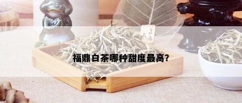 福鼎白茶哪种甜度更高？