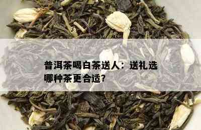 普洱茶喝白茶送人：送礼选哪种茶更合适？