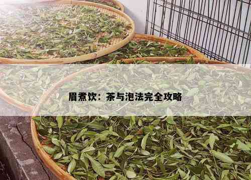 眉煮饮：茶与泡法完全攻略