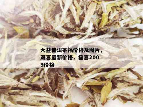 大益普洱茶福价格及图片，双喜最新价格，福喜2009价格