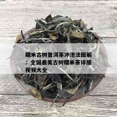 糯米古树普洱茶冲泡法图解：全国最美古树糯米茶详细视频大全