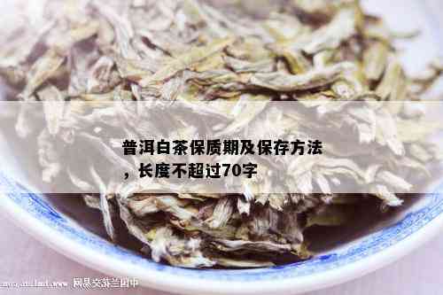 普洱白茶保质期及保存方法，长度不超过70字