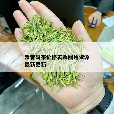 崇普洱茶价格表及图片资源最新更新