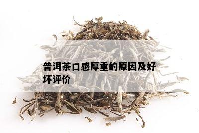 普洱茶口感厚重的原因及好坏评价